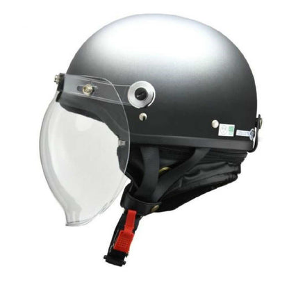 Lead Industrial Bubble Shielded Half Helmet Matte Gunmetal LL CR761MATGMLL