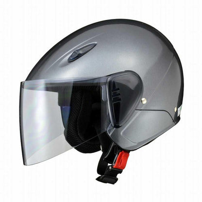 Lead Industry SERIO Semi-Jet Helmet Gun Metallic LL RE351GMLL