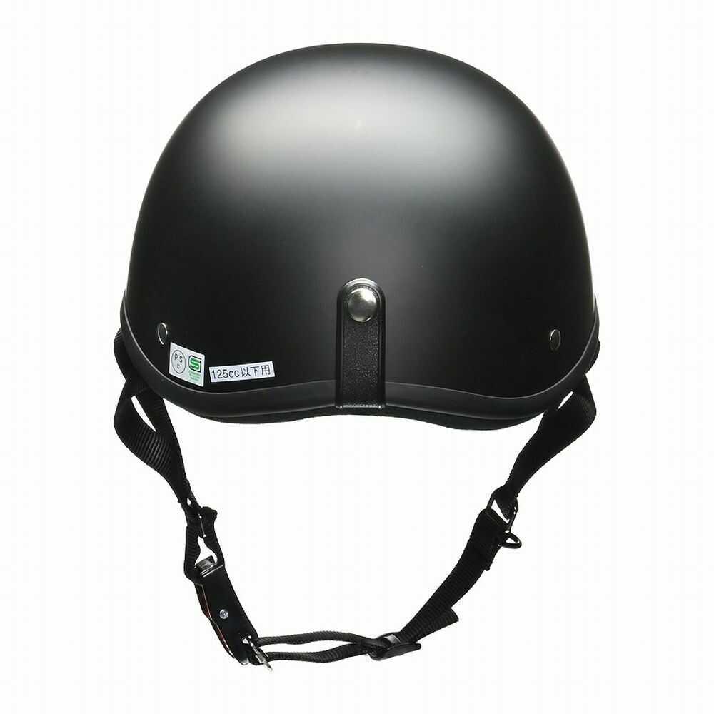 Lead Industry Ducktail Helmet DALE Matte Black