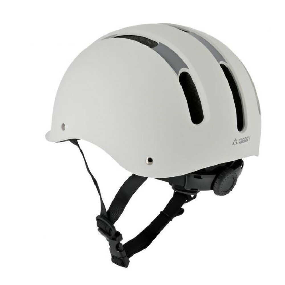 Lead Industrial GERRY Cycle Helmet Matte Light Gray M GBH003LGY