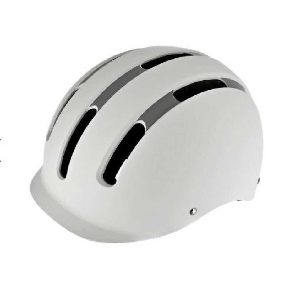 Lead Industrial GERRY Cycle Helmet Matte Light Gray M GBH003LGY