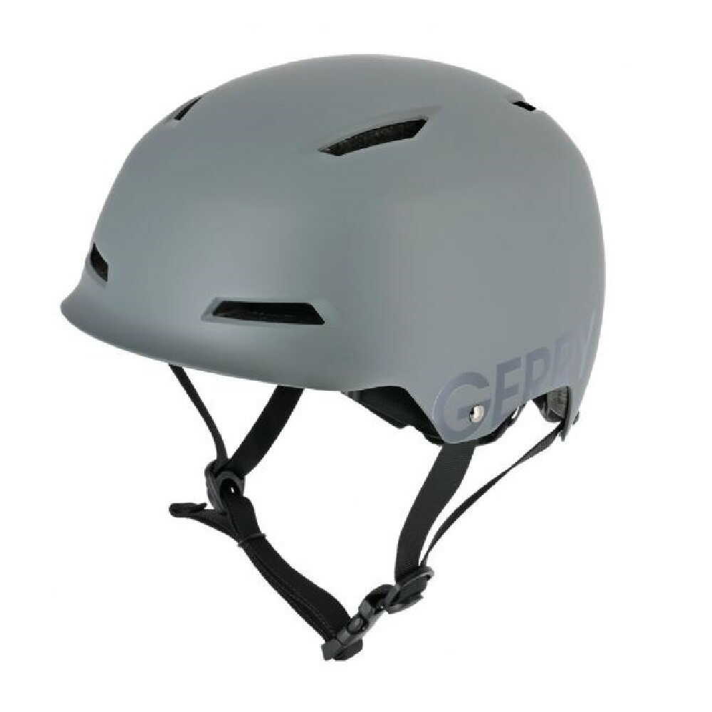 Lead Industrial GERRY Cycle Helmet Matte Gray L GBH004GY
