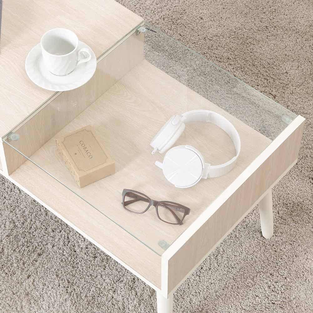 Oslo Living Table HH-8040PG WHW 10033