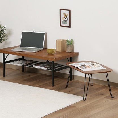 Folding Leg Low Table Tron 6040MBR 10494