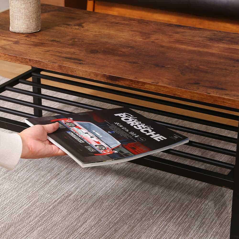 Navia Living Table with Shelf 14643