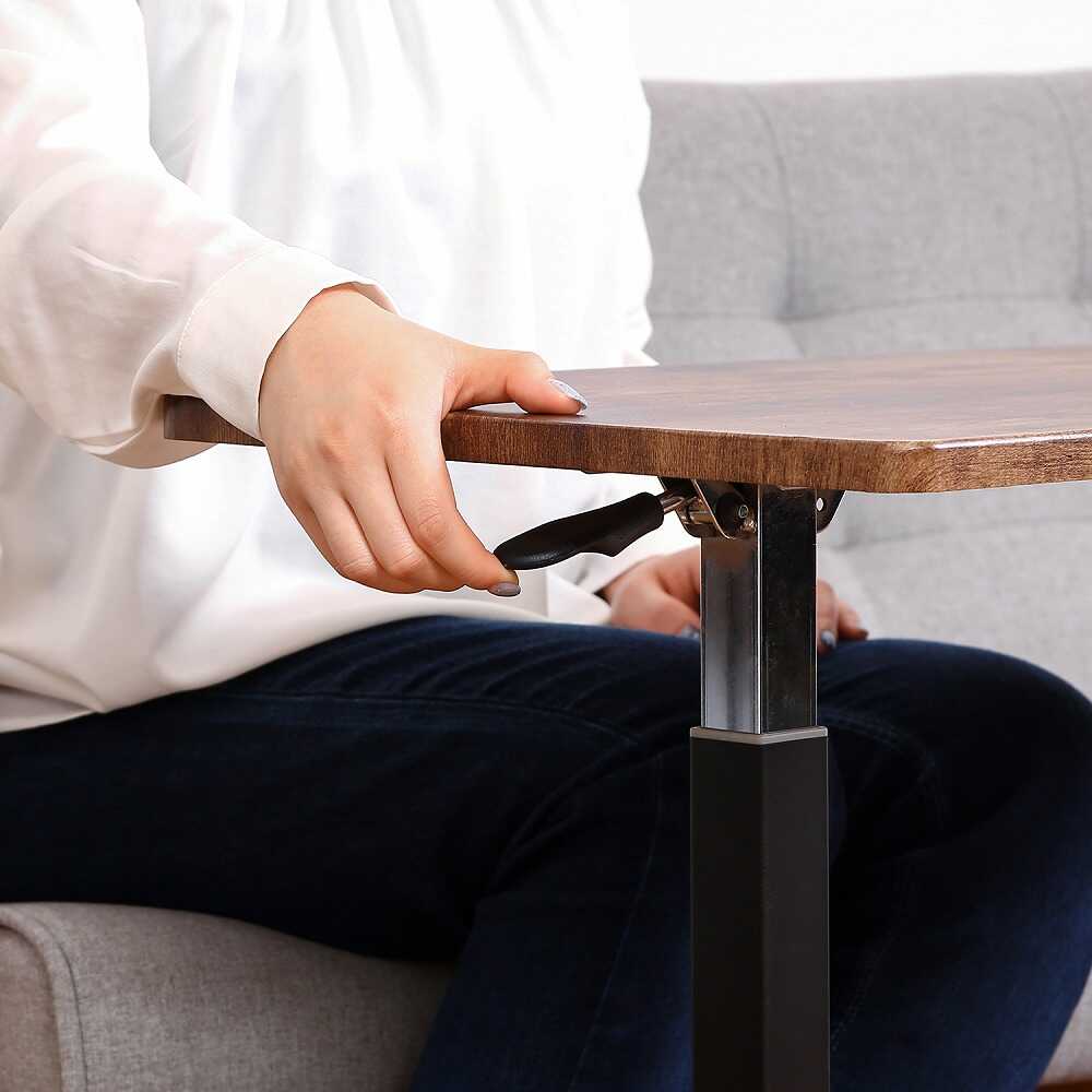Navia Gas Height Adjustable Table (with Hidden Casters) 14656