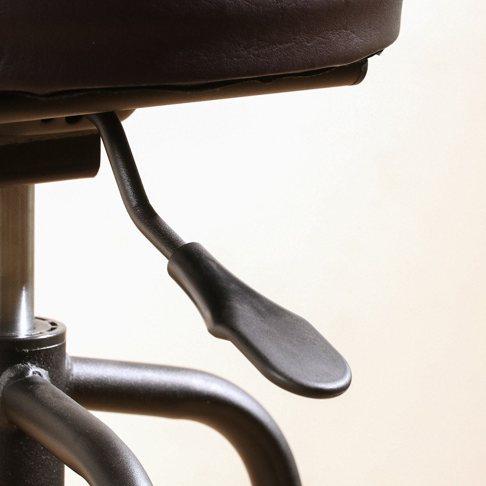 Bar Stool with Back HK-61201DBR 15187