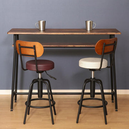 Bar Stool with Back HK-61201BR 15188