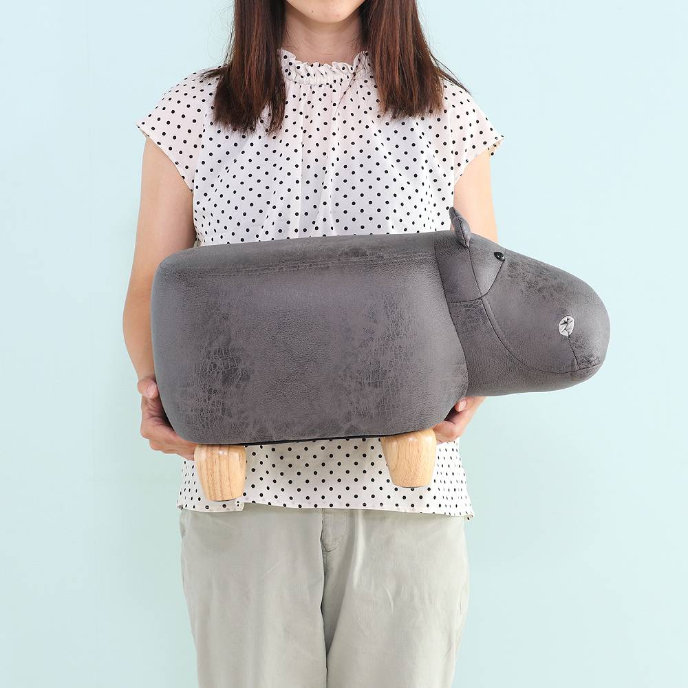 Animal Stool Cute Size Hippo 16744