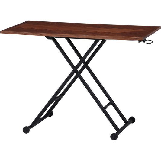 Sylvia Height Adjustable Table Brown 19242
