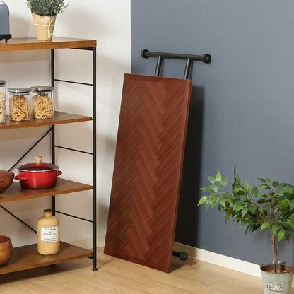 Sylvia Height Adjustable Table Brown 19242
