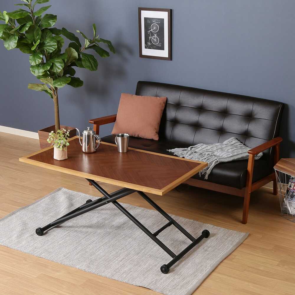 Sylvia Height Adjustable Table Two-Tone 19243
