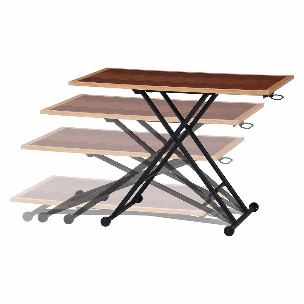 Sylvia Height Adjustable Table Two-Tone 19243