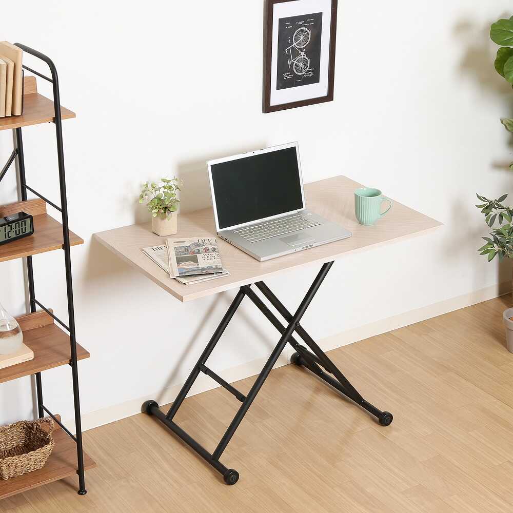 Sylvia Height Adjustable Table White 19244