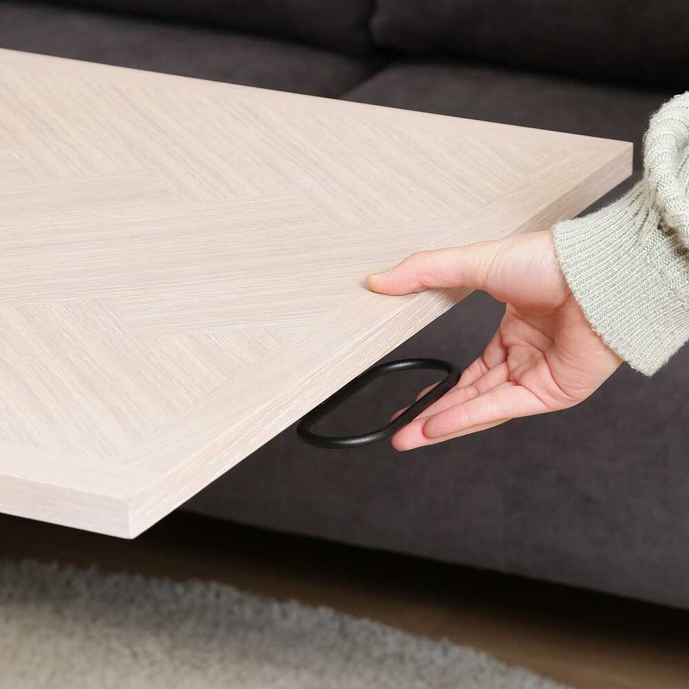 Sylvia Height Adjustable Table White 19244