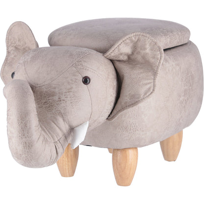 Animal Stool with Storage Elephant 34926