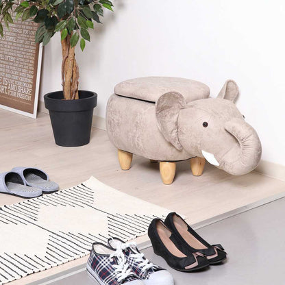 Animal Stool with Storage Elephant 34926
