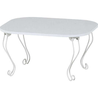 Cat Leg Table 6048 White (Wood Grain)