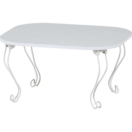 Cat Leg Table 6048 White (Wood Grain)