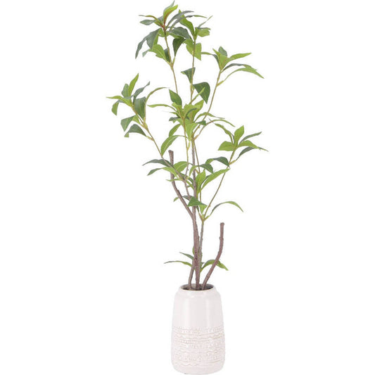 Fake Green Osmanthus Ceramic Pot 41133