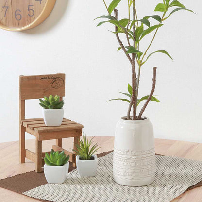 Fake Green Osmanthus Ceramic Pot 41133