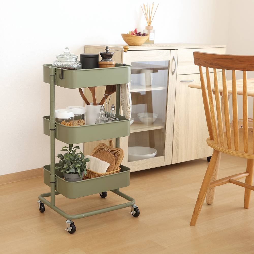 Adjustable Height Wagon Marche Moss Green 45069