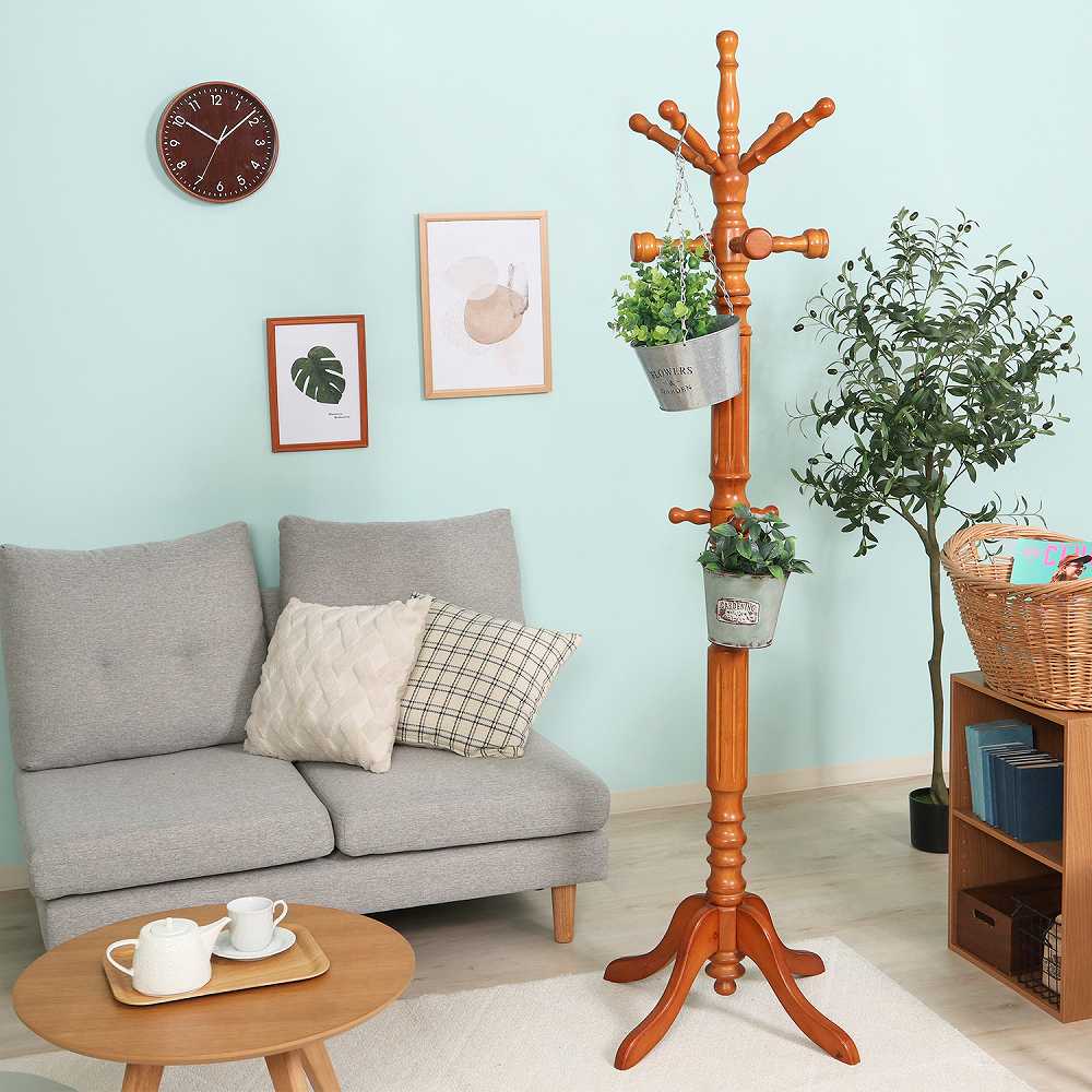 Italian Coat Hanger Brown 46081