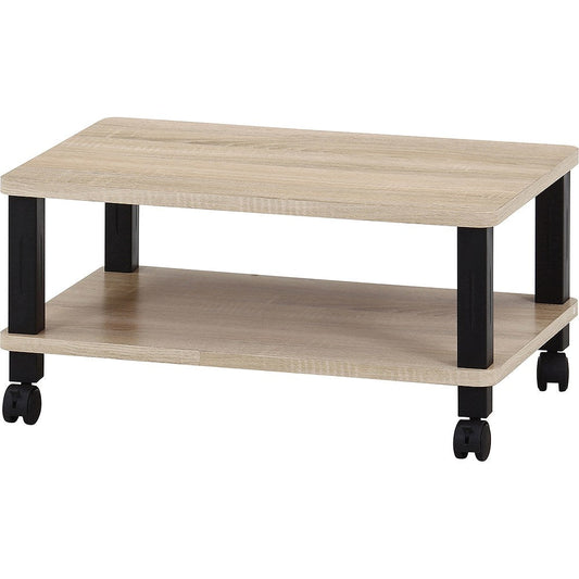 Fit Multi Table with Casters Oak 52265