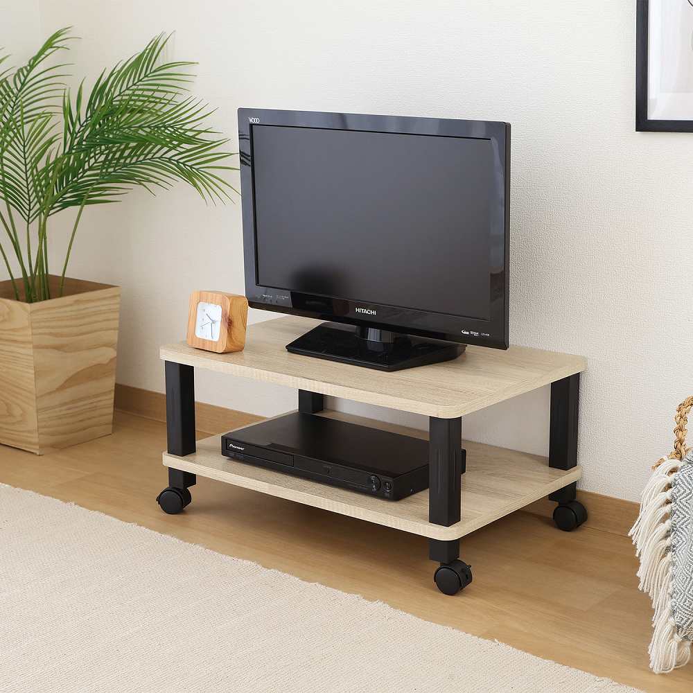 Fit Multi Table with Casters Oak 52265