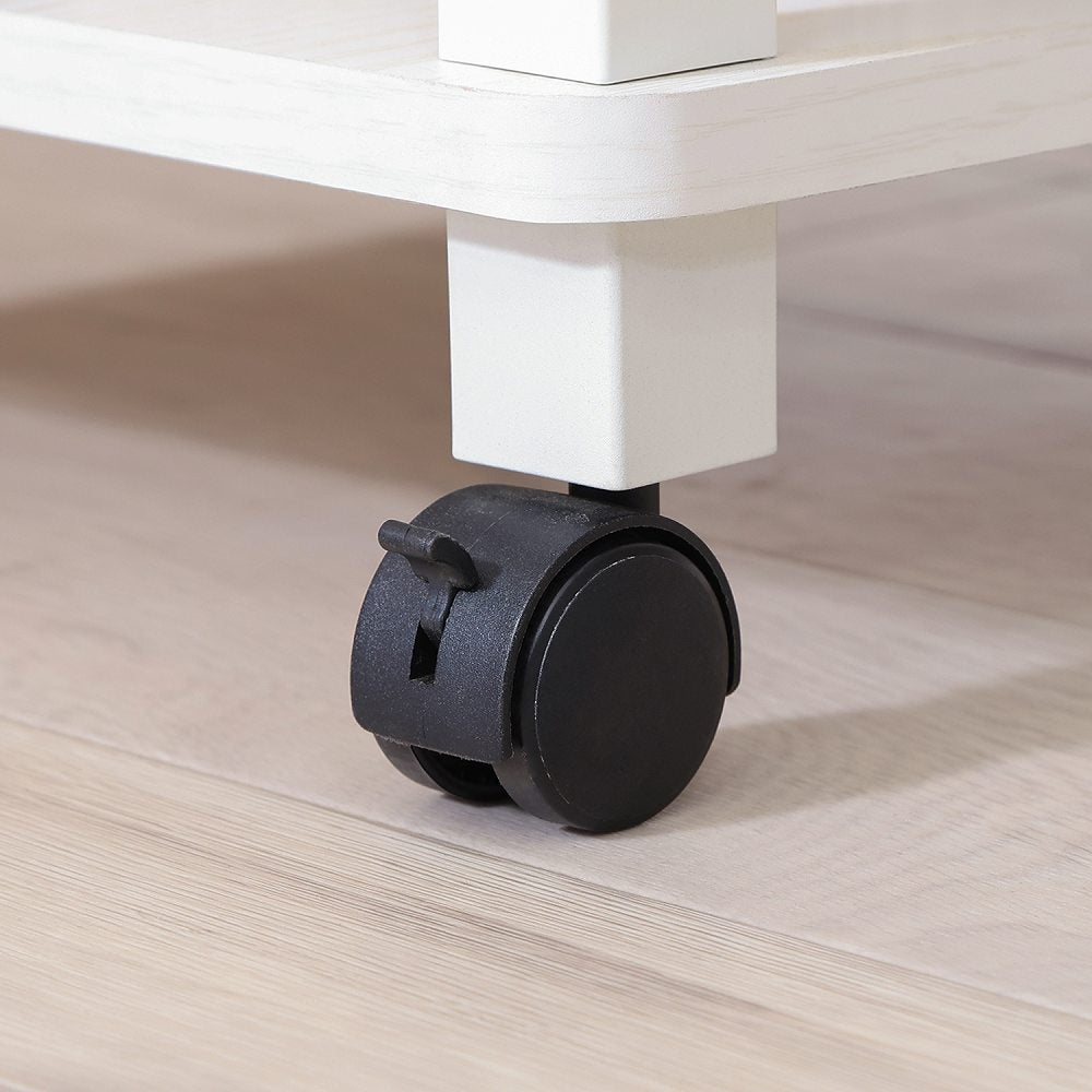 Fit Multi Table with Casters Oak WH 52266