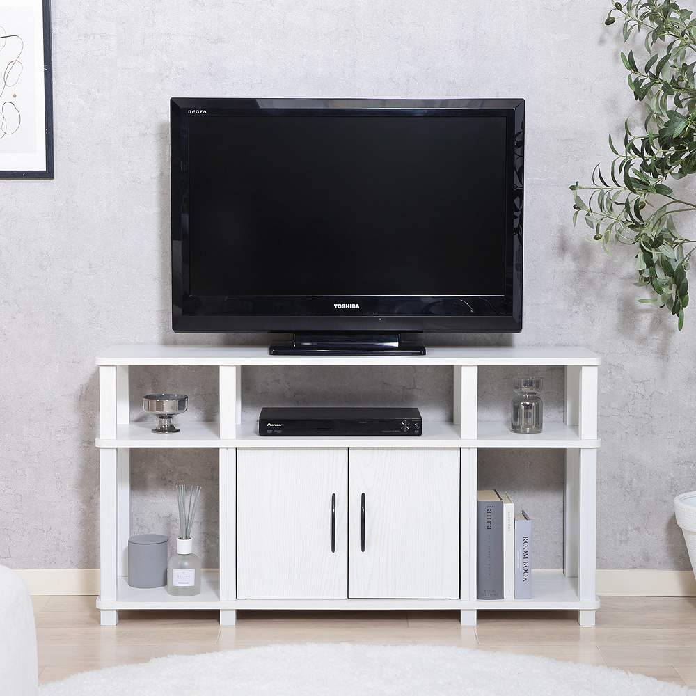 Fit High TV Rack Oak WH 52268