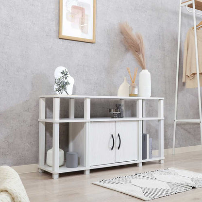 Fit High TV Rack Oak WH 52268