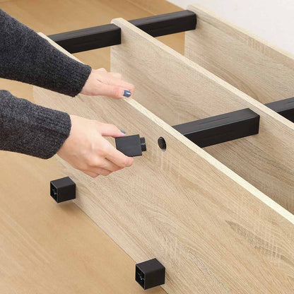 Fit Corner TV Stand Oak 52269
