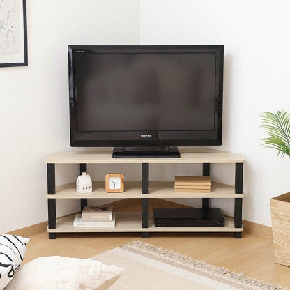 Fit Corner TV Stand Oak 52269