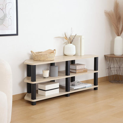 Fit Corner TV Stand Oak 52269