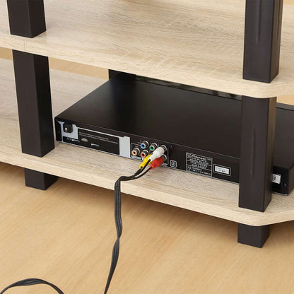 Fit Corner TV Stand Oak 52269