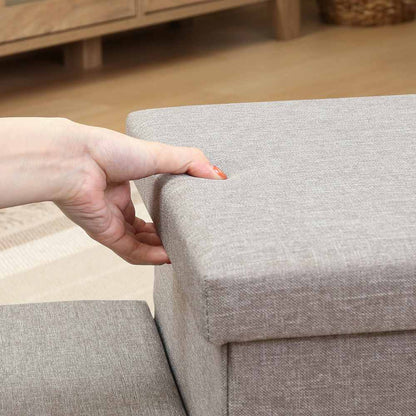 Pet Step with Storage - Light Gray