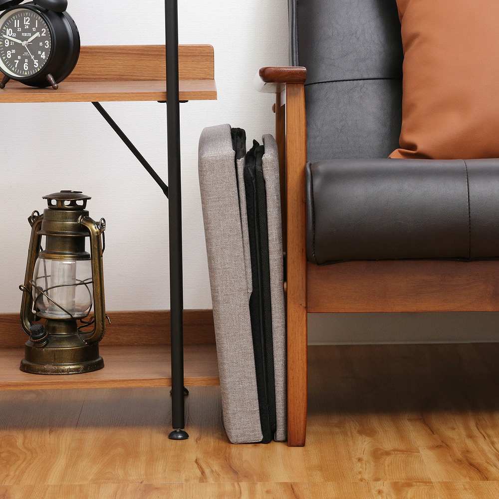 Pet Step & House with Storage - Light Gray