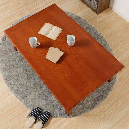 Folding Japanese-Style Low Table TLM-12075OAK 72929