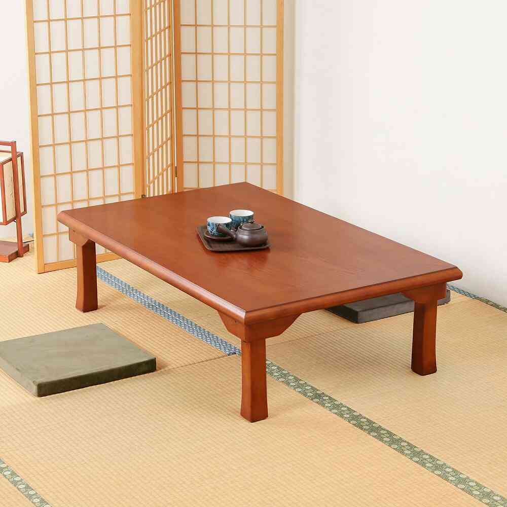 Folding Japanese-Style Low Table TLM-12075OAK 72929