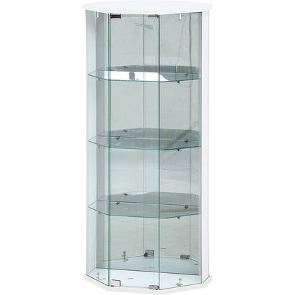 Glass Collection Case - BAAL Corner - White