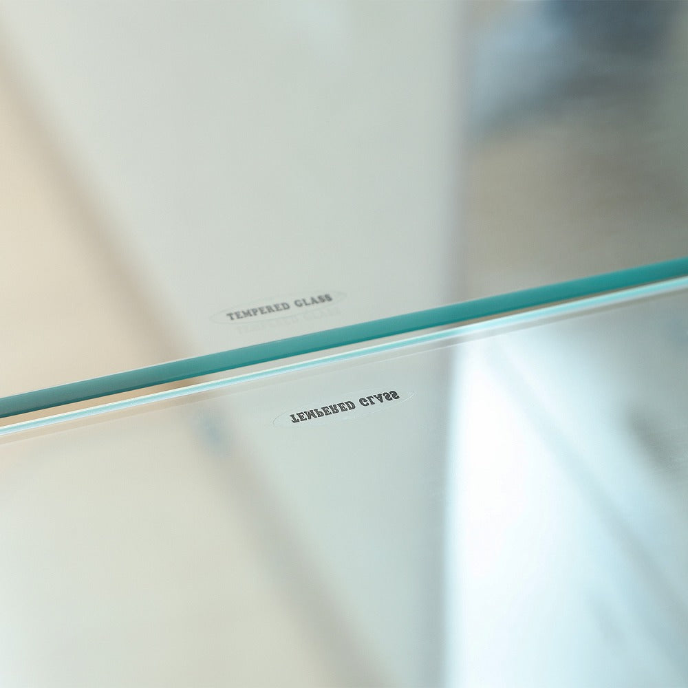 Glass Collection Case - BAAL Corner - White