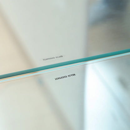 Glass Collection Case - BAAL Corner - White