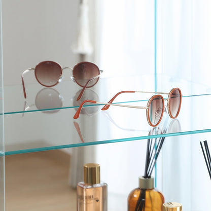 Glass Collection Case - BAAL Wide - White