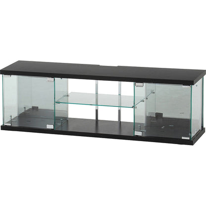 Glass Collection TV Board - BAAL - Black