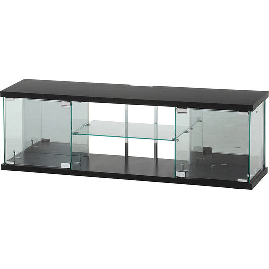 Glass Collection TV Board - BAAL - Black