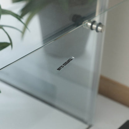 Glass Collection TV Board - BAAL - White