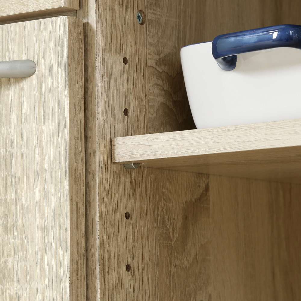 Kitchen Wagon White Oak 70688