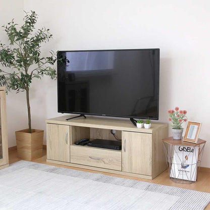 Largo Wide Low Board Oak 73405