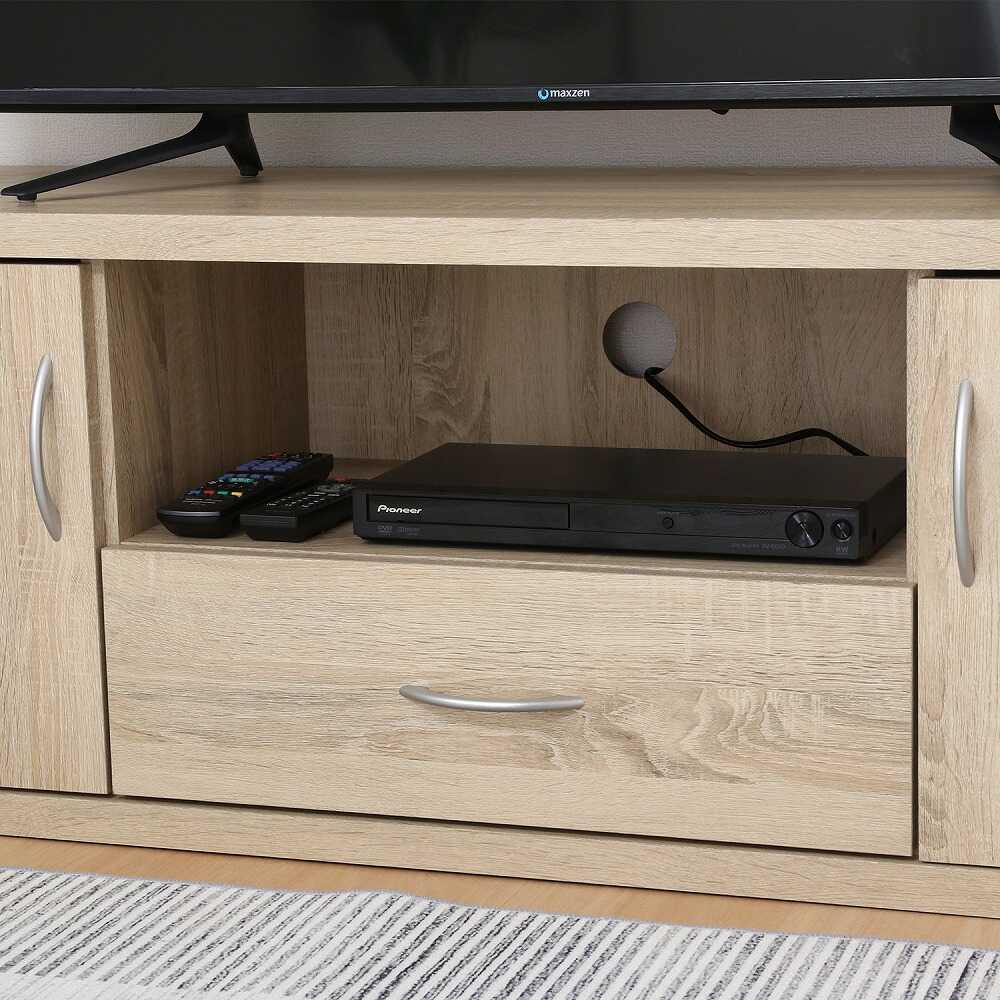 Largo Wide Low Board Oak 73405